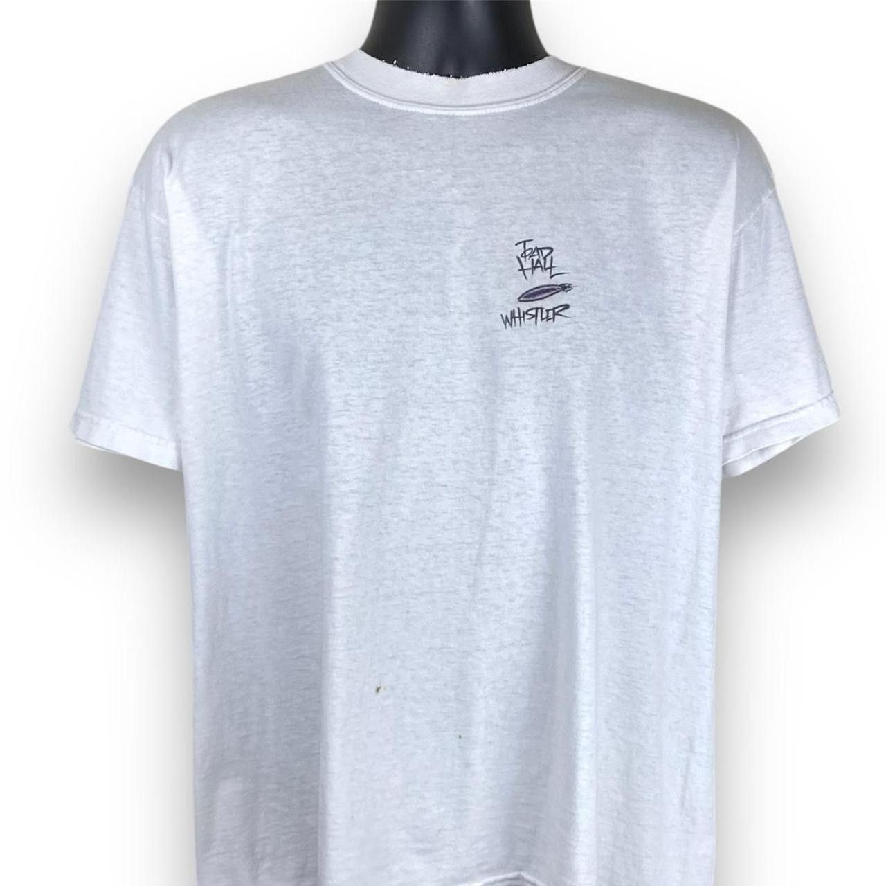 Gildan × Vintage Vintage Gildan Go Fast Whistler Canada Skiing Tshirt Size US L / EU 52-54 / 3 - 2 Thumbnail