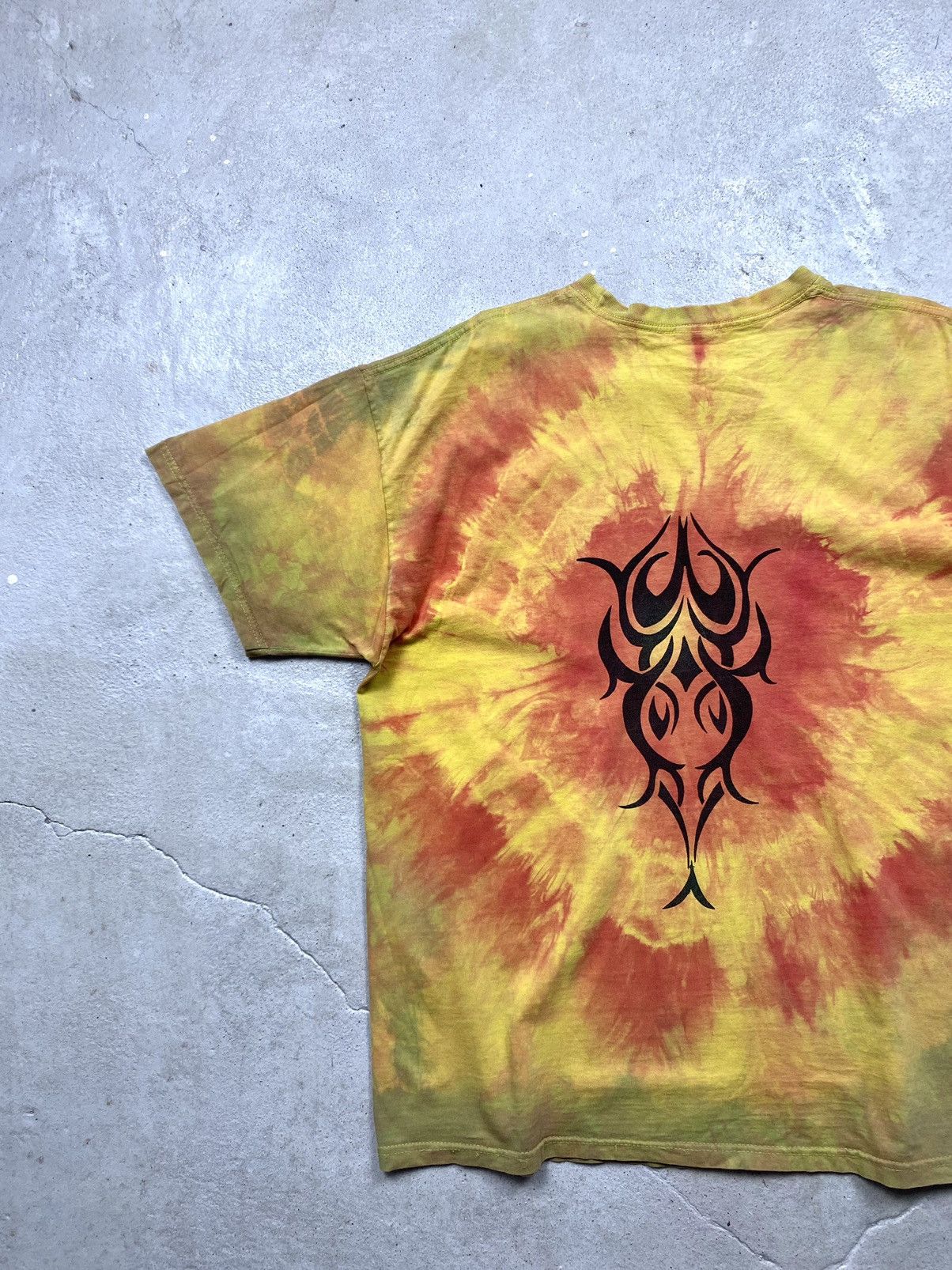 Vintage Y2K Vintage 2000’s Surf Design Tie Dye T Shirt Stussy Size US XL / EU 56 / 4 - 9 Thumbnail