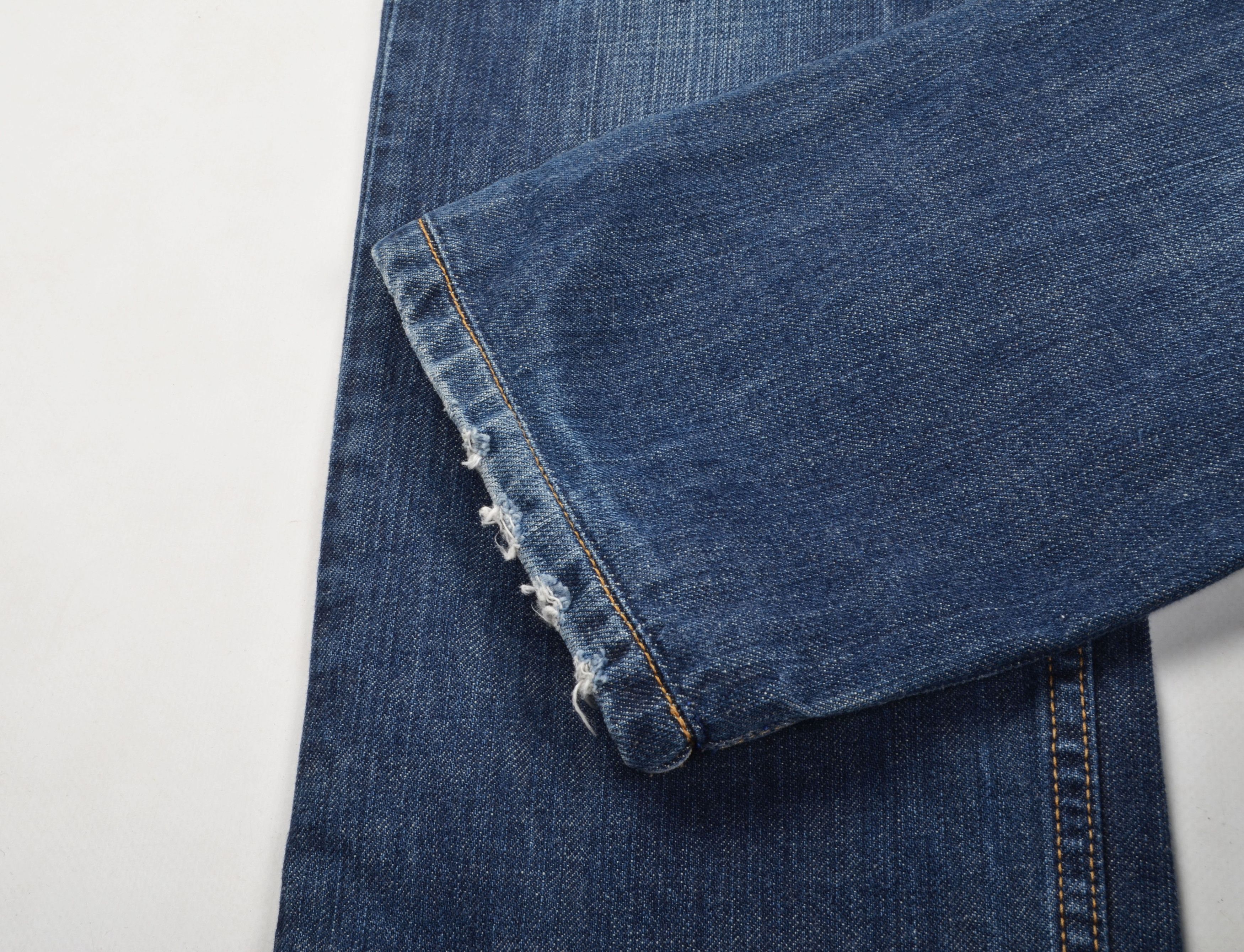 Dolce & Gabbana Dolce & Gabbana Power Vintage Distressed Straight Leg Jeans Size US 34 / EU 50 - 4 Thumbnail