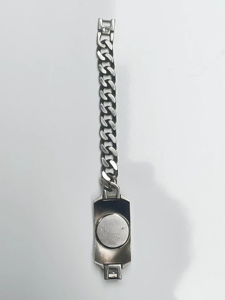 Jean Paul Gaultier Jean Paul Gaultier Metal watch with digital screen display Size ONE SIZE - 5 Thumbnail