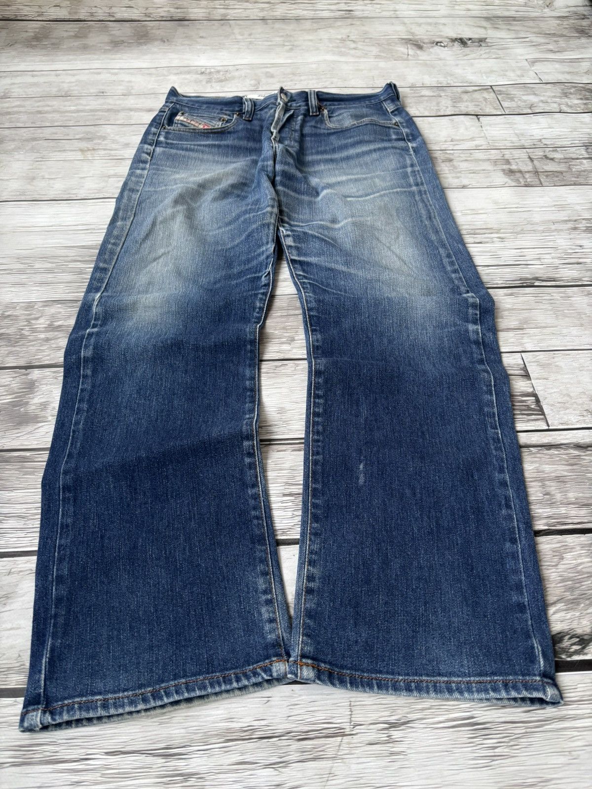 Diesel × Hysteric Glamour Rick Owens Junya Watanabe Style Diesel Flared Sexy Jeans Size US 32 / EU 48 - 2 Thumbnail