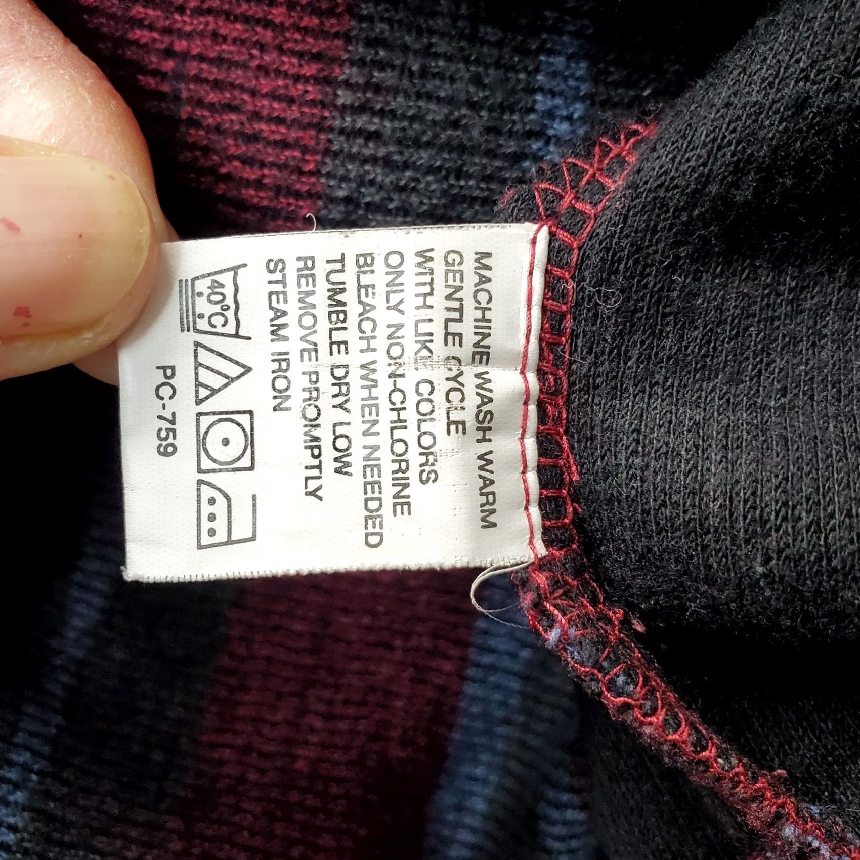 Izod IZOD Polo Shirt Mens XXL Multicolor Striped Knit Long Sleeve Slit Popover EUC Size US XXL / EU 58 / 5 - 6 Thumbnail