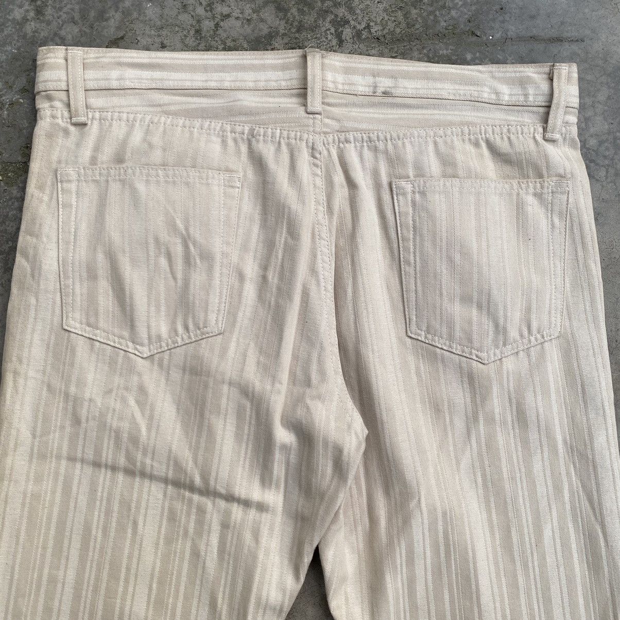 Designer × Japanese Brand × semanticdesign Semantic Design Stripe Flare Jeans Size US 34 / EU 50 - 6 Thumbnail