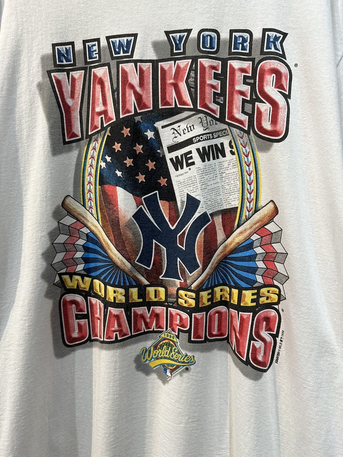 New York Yankees × Vintage 1996 New York Yankees starter Size US XL / EU 56 / 4 - 2 Thumbnail