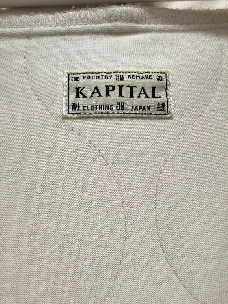 Kapital Kapital Kapital Cashew pattern towel pattern sweater quilt Size US XL / EU 56 / 4 - 4 Thumbnail
