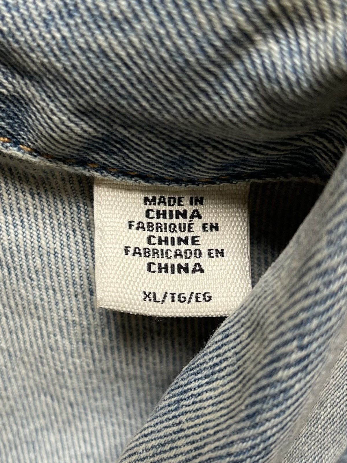 DENIM TEARS × Levi's Denim Tears x Levis Type II Wreath Blue Denim Trucker Jacket Size US XL / EU 56 / 4 - 8 Thumbnail