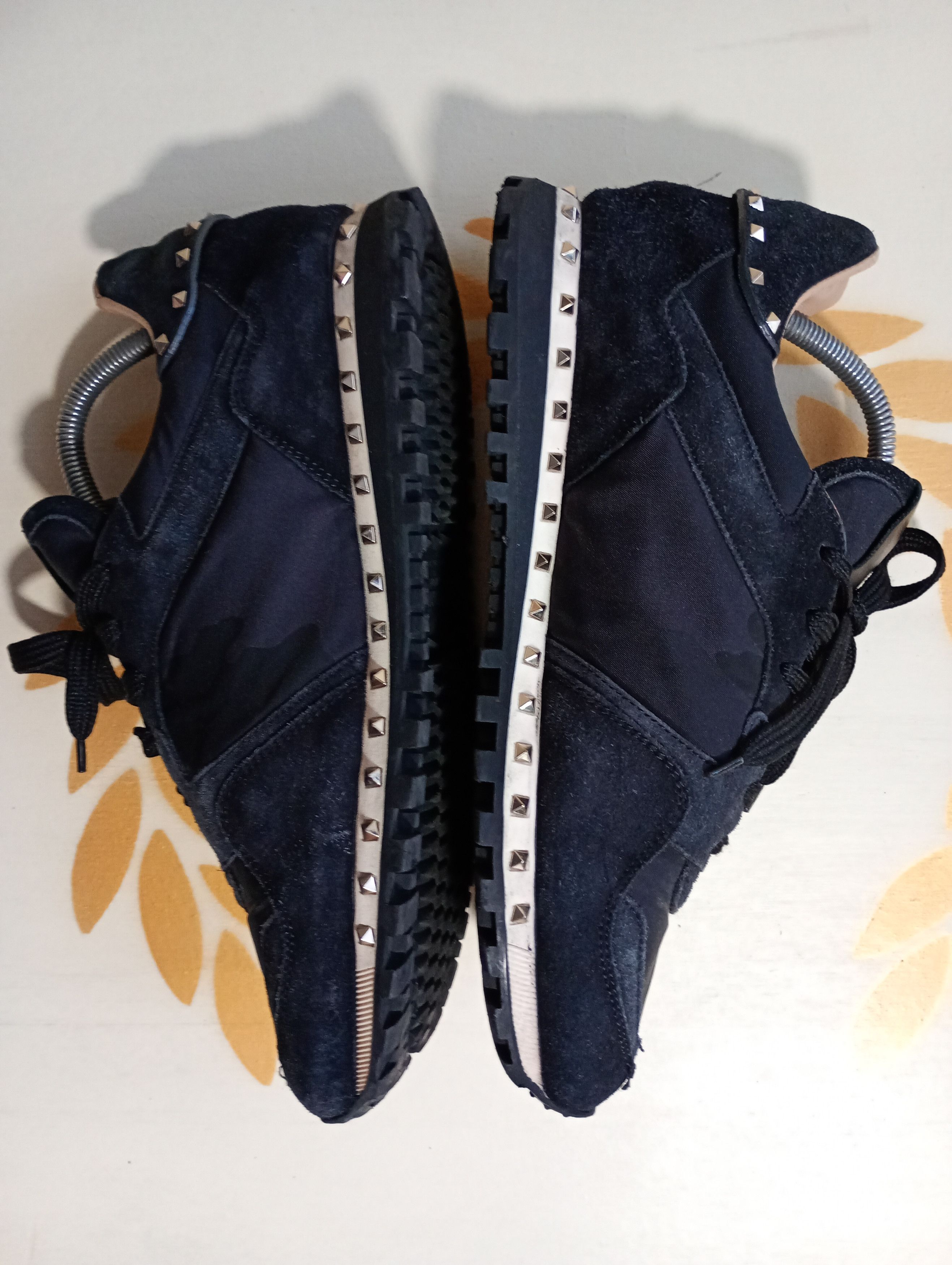 Valentino Valentino Suede and Camouflage Canvas Rockrunner Size US 9.5 / EU 42-43 - 12 Thumbnail