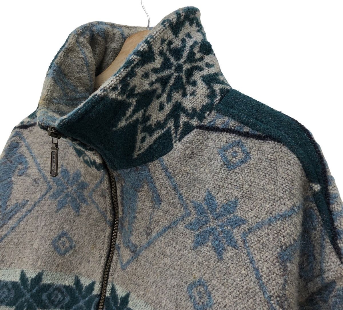 L.L. Bean 🔥Vintage LL Bean Aztec Full Print Story On Jacket Size US M / EU 48-50 / 2 - 11 Thumbnail