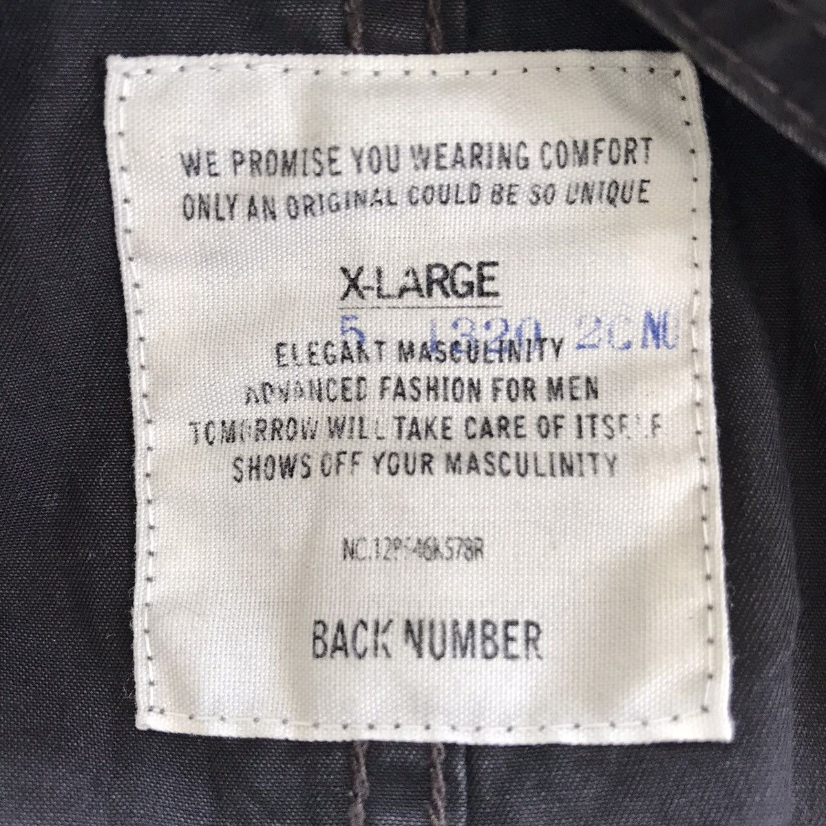 Japanese Brand Back number hoodie jacket Size US L / EU 52-54 / 3 - 11 Thumbnail