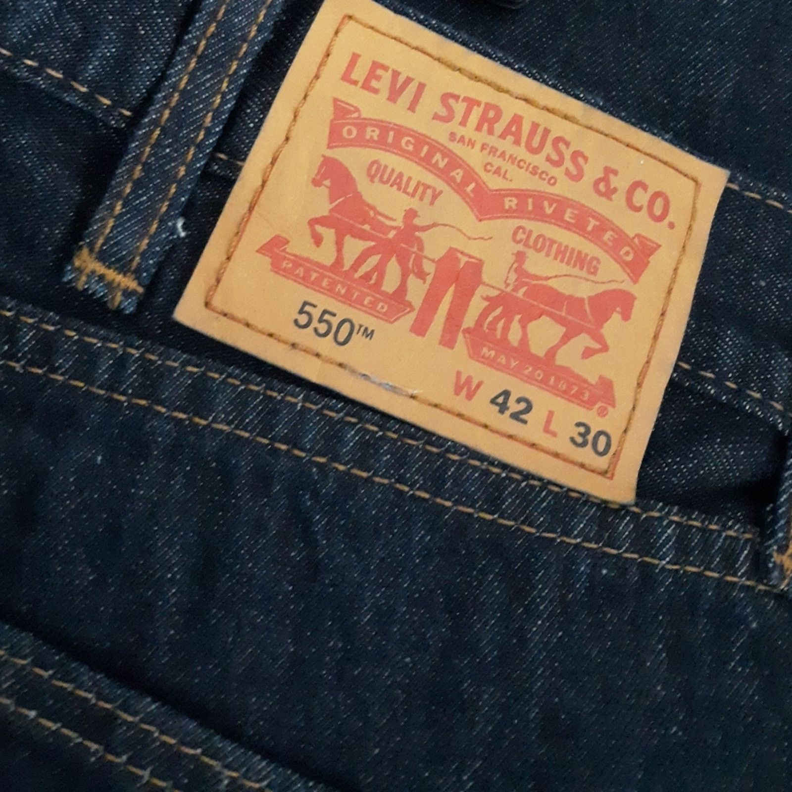 Levi's NWT Levi’s 550 Related Jeans 42 Blue Size US 42 / EU 58 - 5 Thumbnail