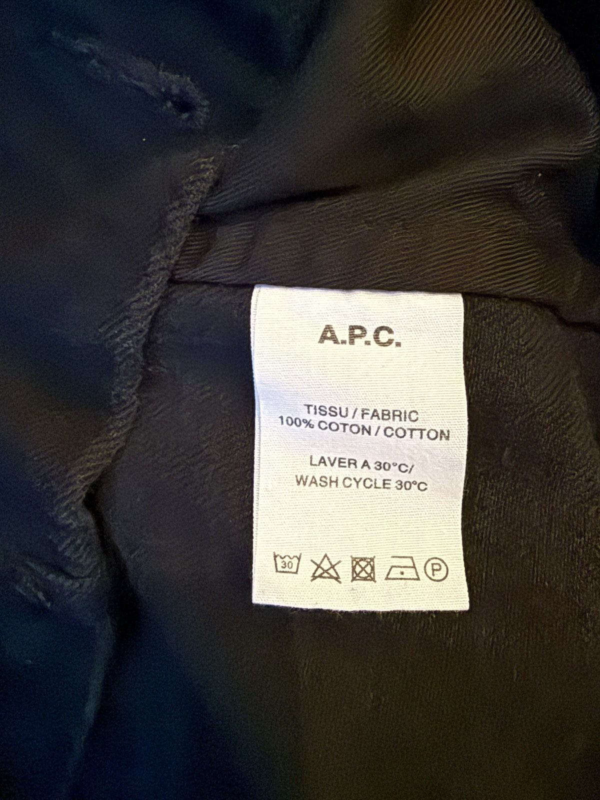 A.P.C. Black Denim Jacket Size US XL / EU 56 / 4 - 7 Thumbnail