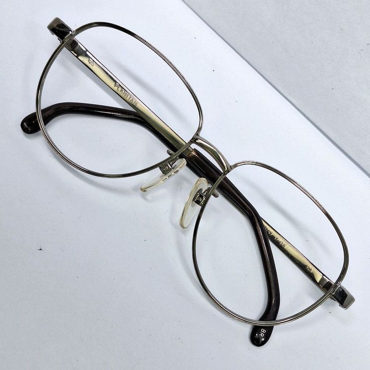MASUNAGA RARE Masunaga KOOKI J-05 Planitan Titanium Glasses Frame Size ONE SIZE - 1 Thumbnail