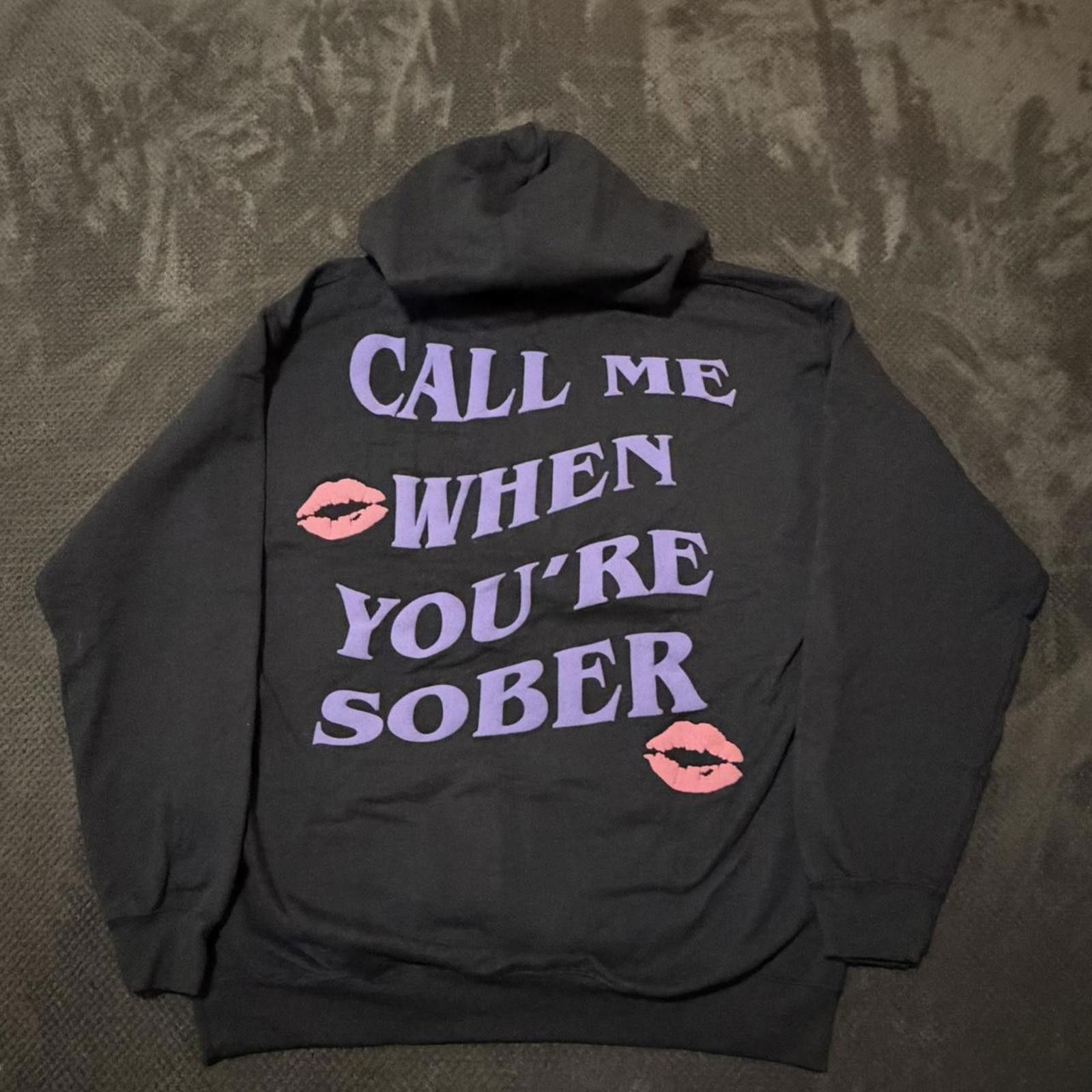 Other Women's Black and Multi Hoody Size L / US 10 / IT 46 - 1 Thumbnail