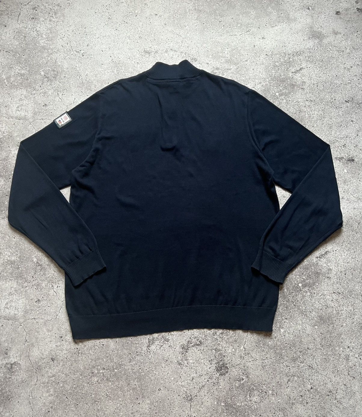 Paul & Shark Paul & Shark Premium 1/3 zip Cotton Sweater Size US XL / EU 56 / 4 - 12 Thumbnail