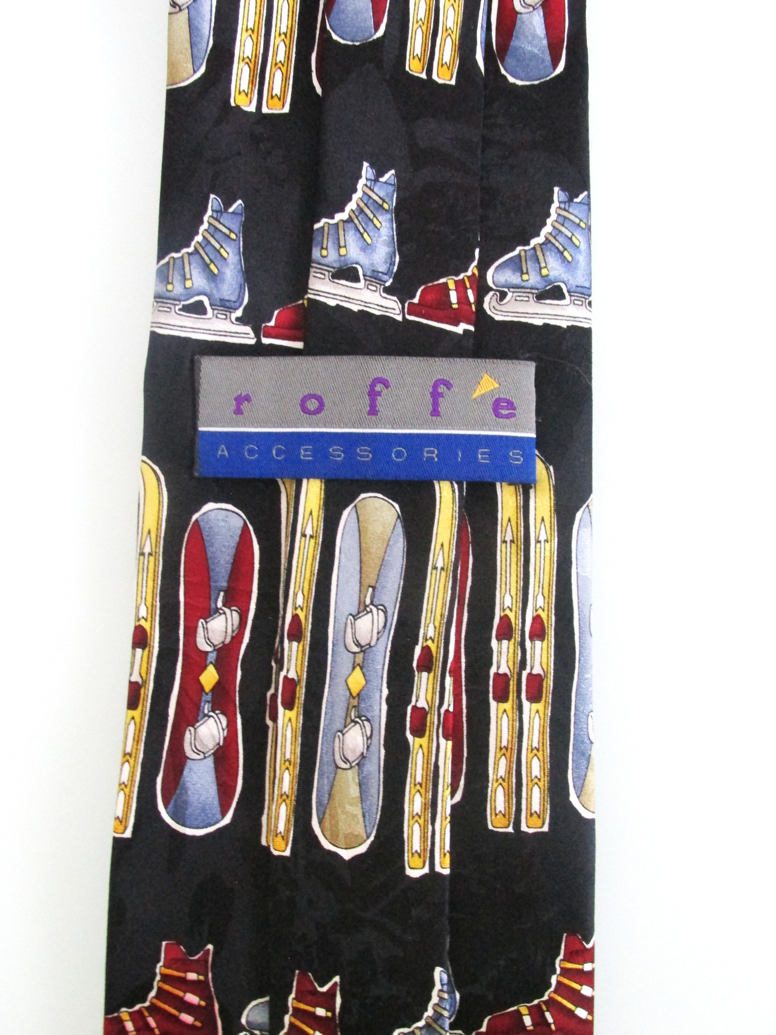 Other Roffe Winter Sports Men's Silk Tie Size ONE SIZE - 5 Thumbnail