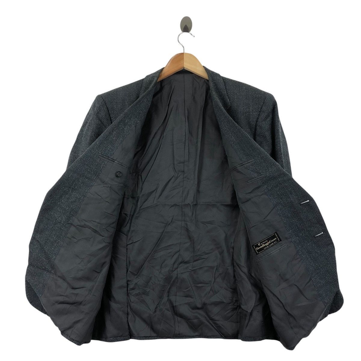 Vintage ORESTE BOGGIO CASERO Made In ITALY Collection Blazer Coat Size 42R - 3 Thumbnail