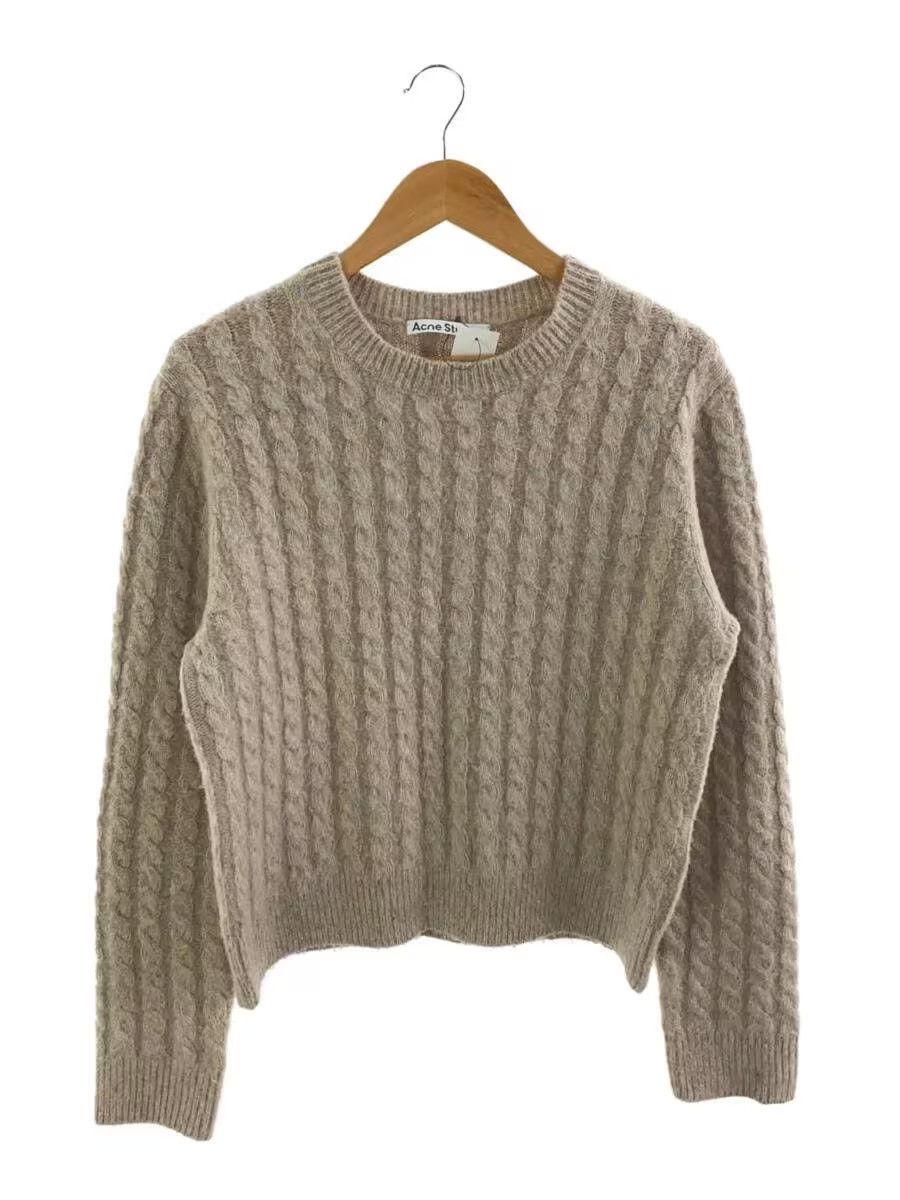 Acne Studios Cable Knit Wool Knit Sweater Size US S / EU 44-46 / 1 - 1 Thumbnail