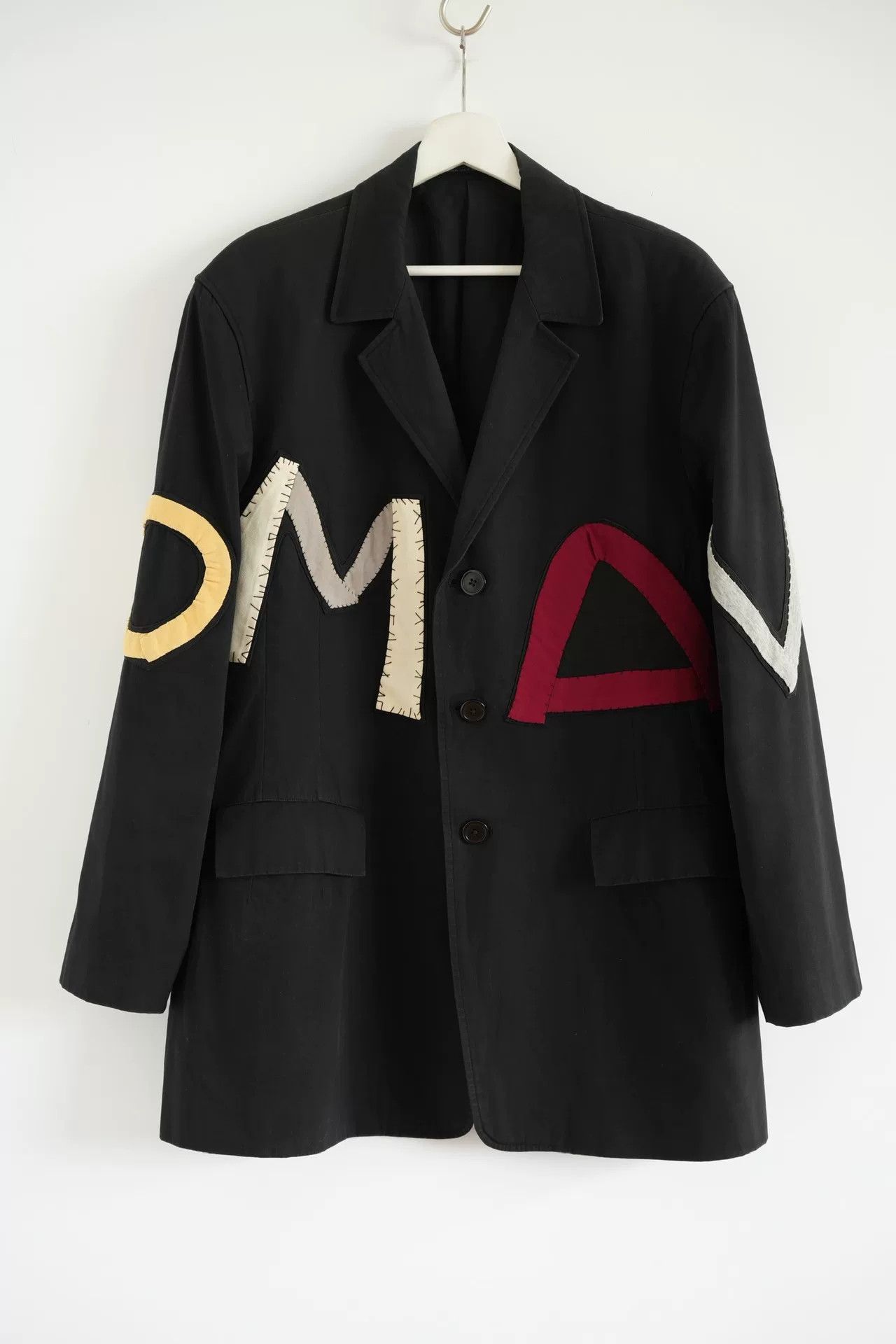 Yohji Yamamoto Yohji Yamamoto 90s Graffiti Suit Coat Size US M / EU 48-50 / 2 - 1 Thumbnail
