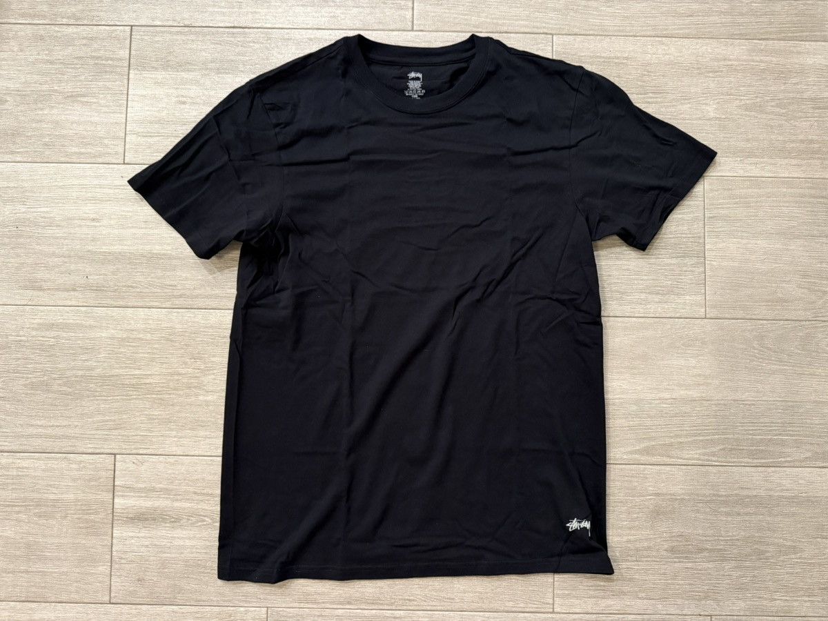 Stussy Stussy Undershirts 3 Pack 1140199 Black Tees Size L