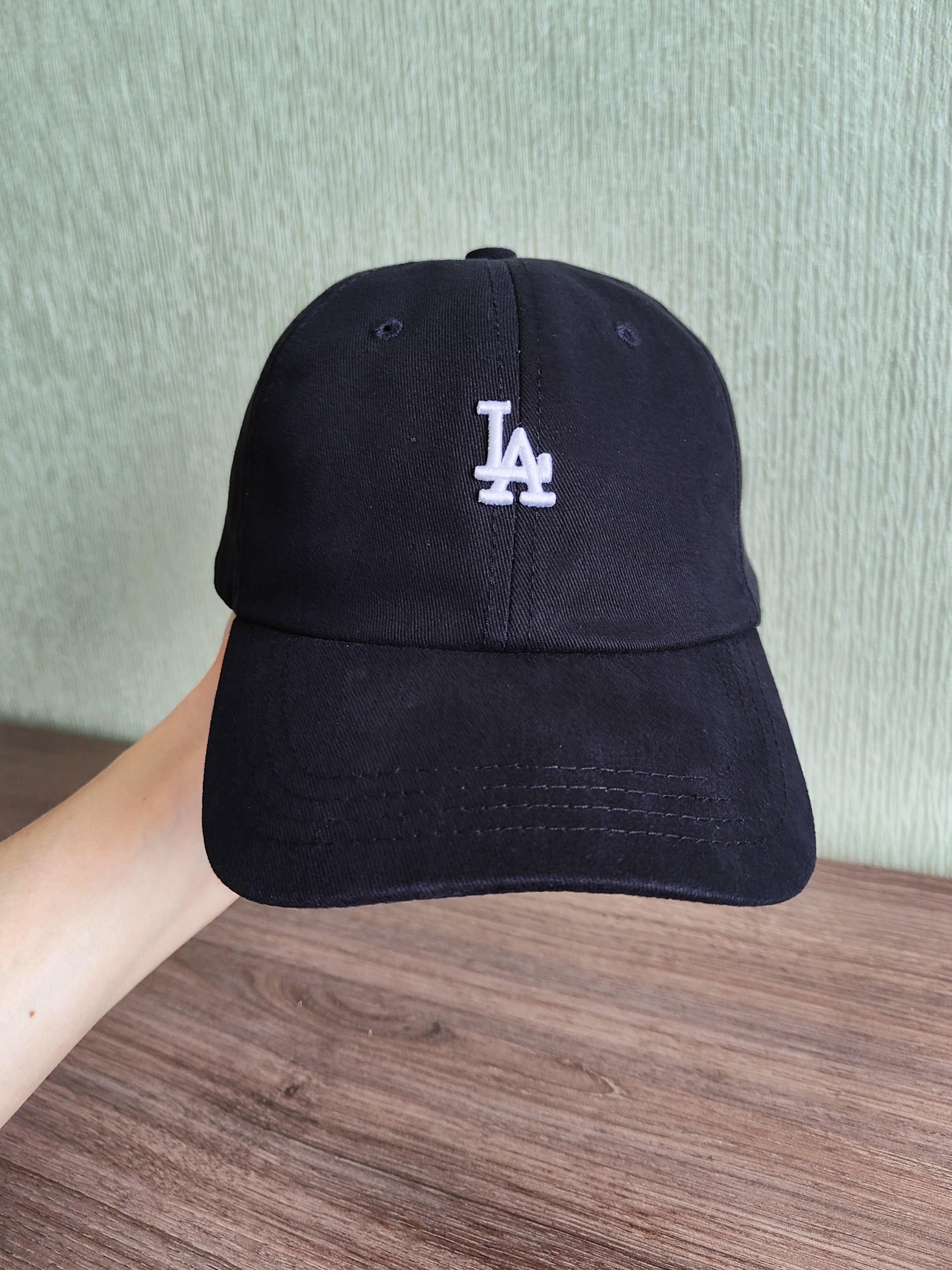 Oro Los Angeles LA Cap Los Angeles Black Cap Size ONE SIZE - 2 Thumbnail