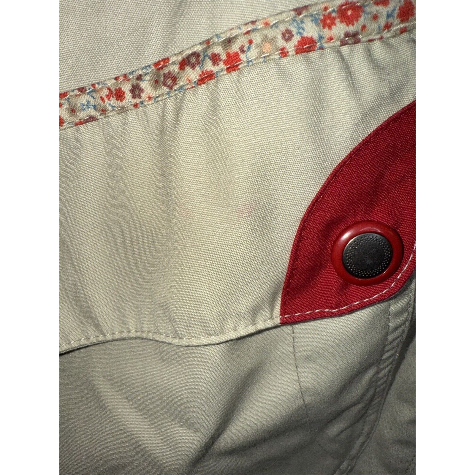 1 Madison 1 Madison Parka Jacket Coat Womens Large Beige Windbreaker Size L / US 10 / IT 46 - 2 Thumbnail