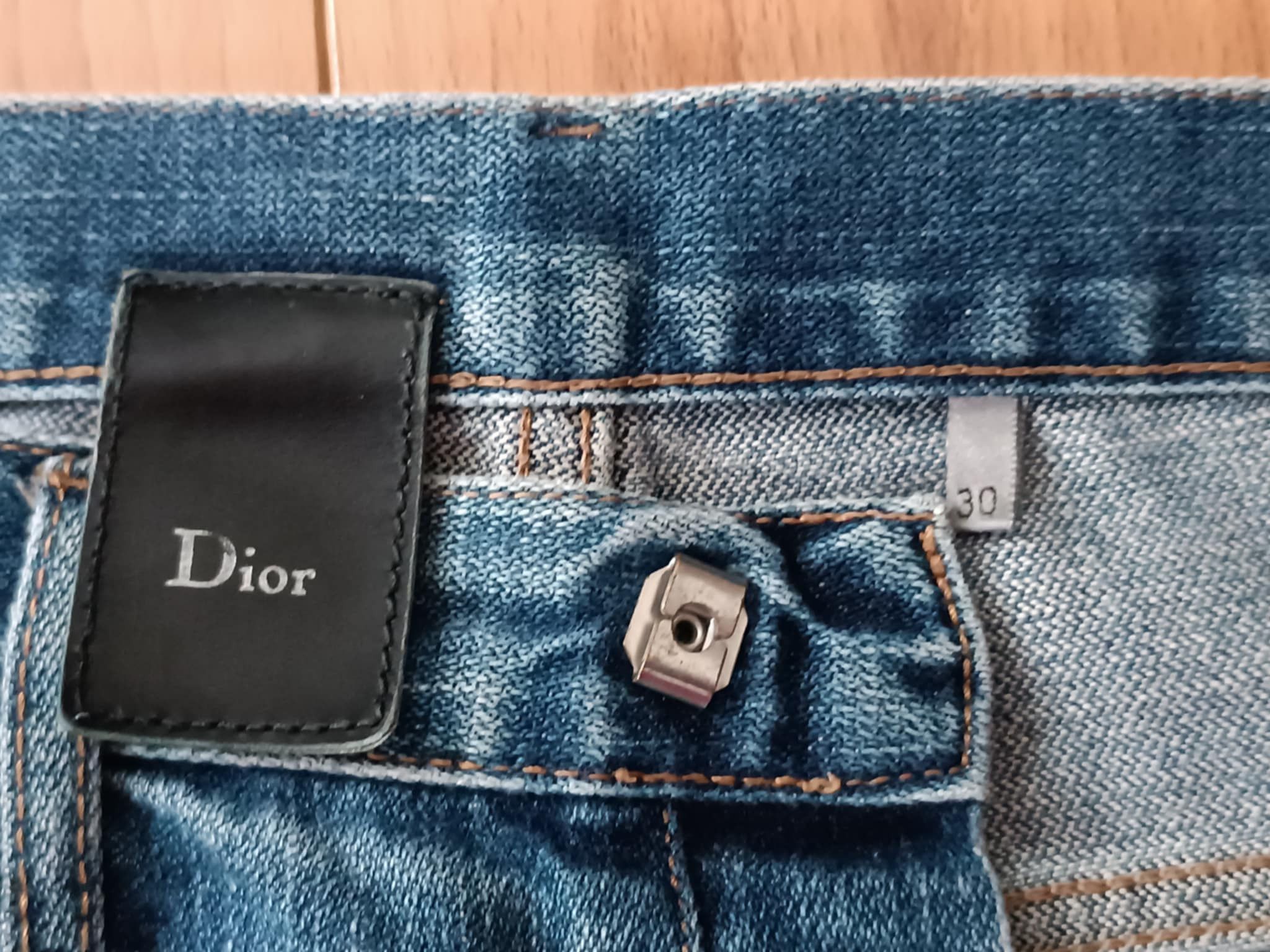 Dior Dior Homme SS2005 'BECK' Rust Washed Jeans Size US 30 / EU 46 - 4 Thumbnail