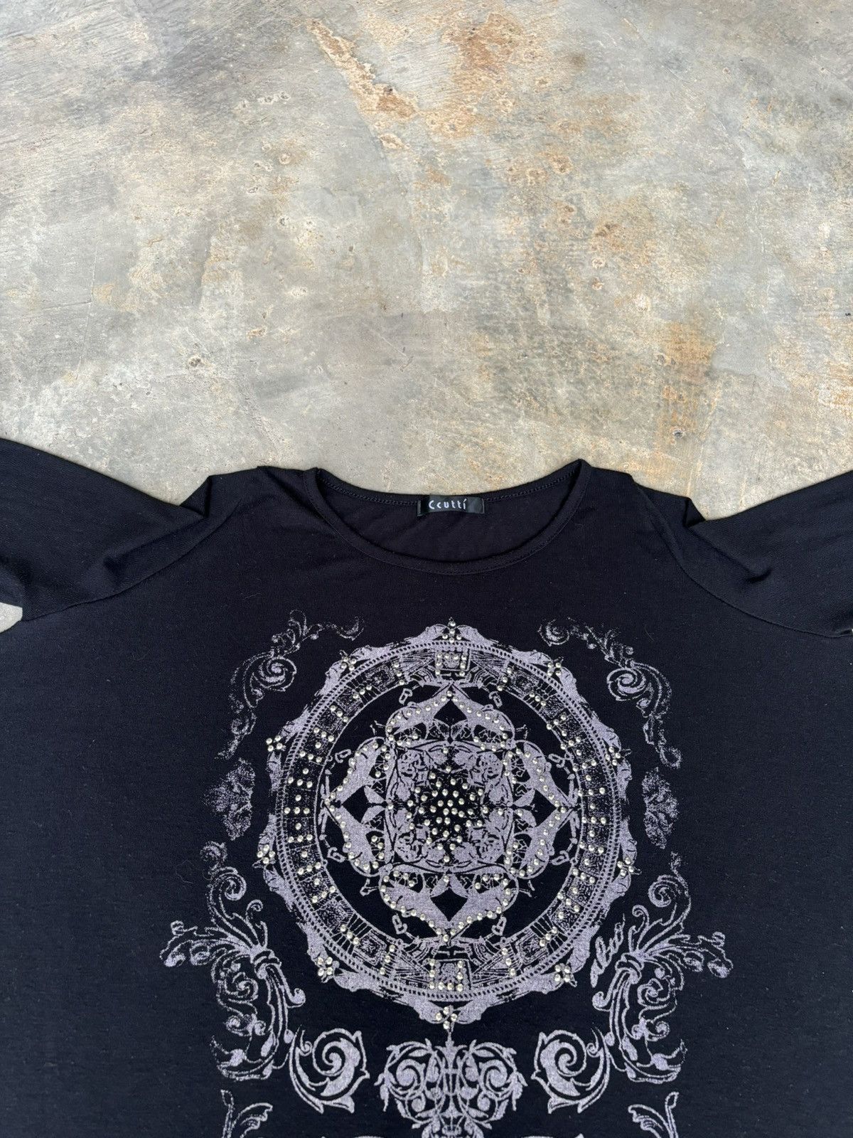 20471120 × Japanese Brand Opium Ccutti Punk style Over Size Longsleeve Size ONE SIZE - 5 Thumbnail