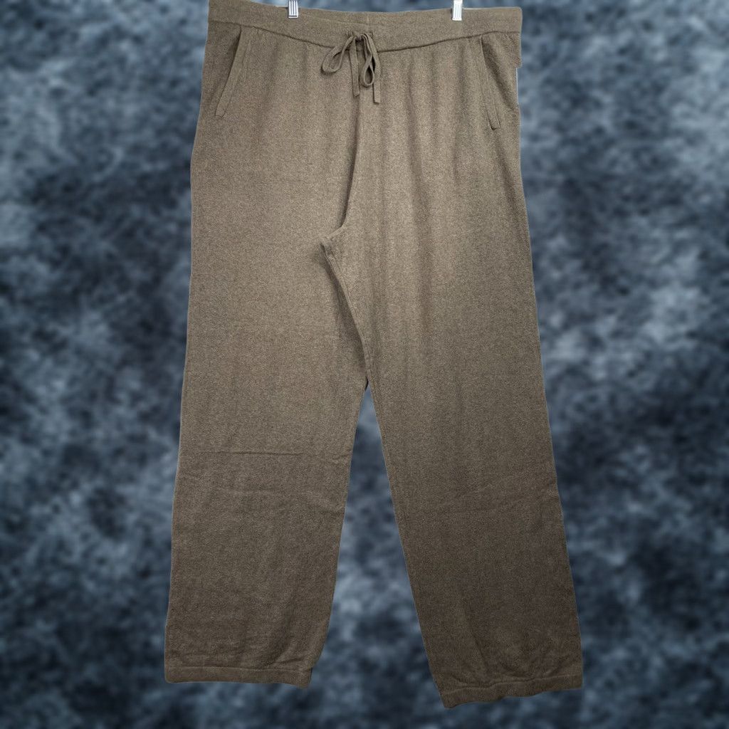 Gap Gap Pants Wide-Leg Pull On With Pockets Brown XXL Tall Womens Knit Sweater Pants Size XXL / US 16-18 / IT 52-54 - 1 Thumbnail