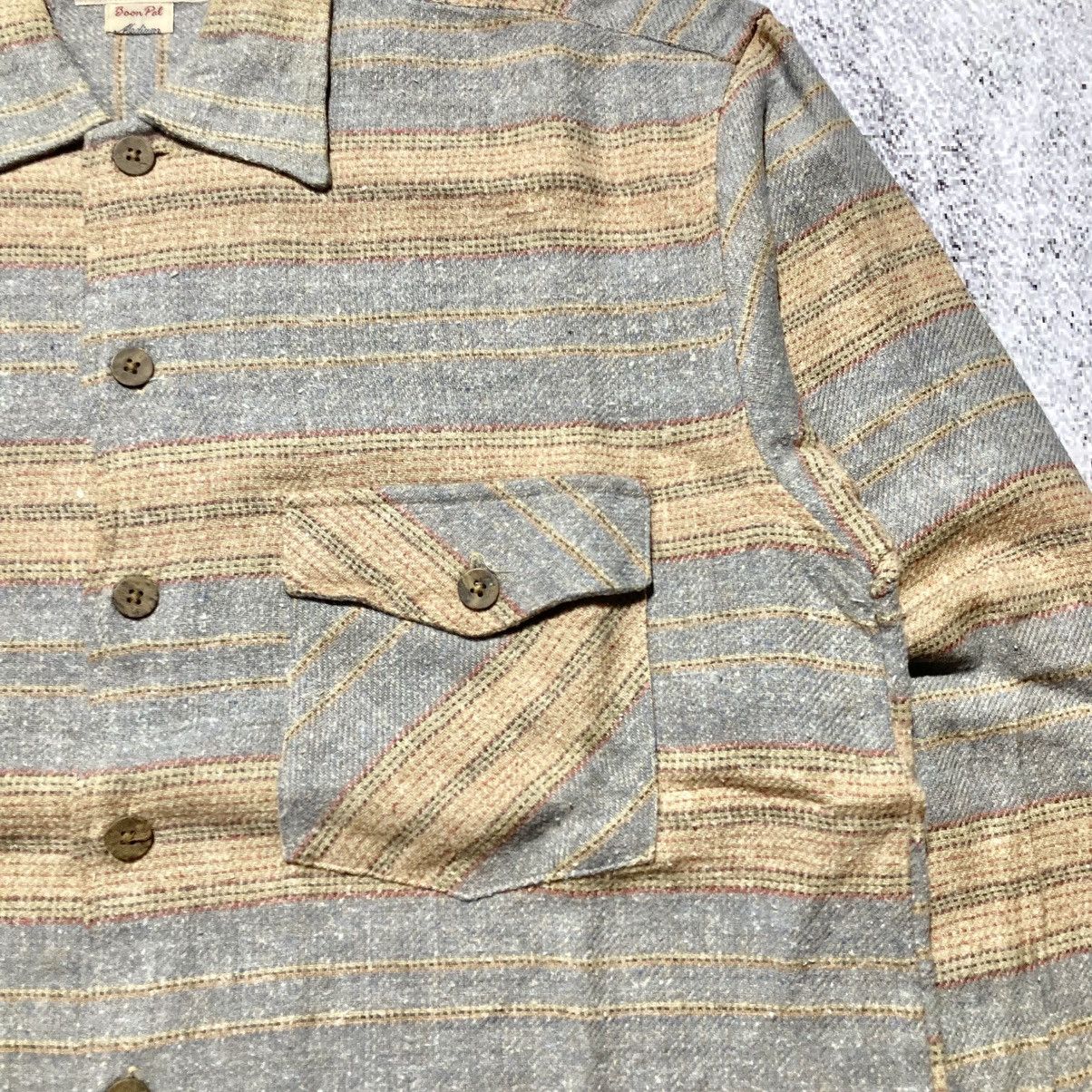 Japanese Brand 2000s Boon Pal Double Pocket Japanese Shirt Kapital Style Size US XL / EU 56 / 4 - 5 Thumbnail