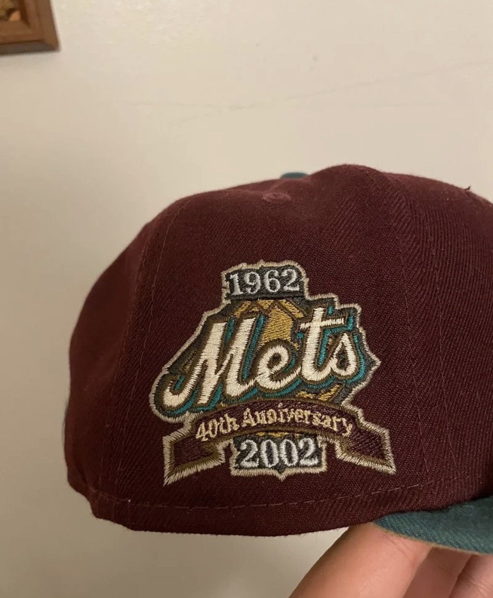 New Era Ecap city New York mets 1962 40th anniversary size 7 3/8 Size ONE SIZE - 2 Thumbnail