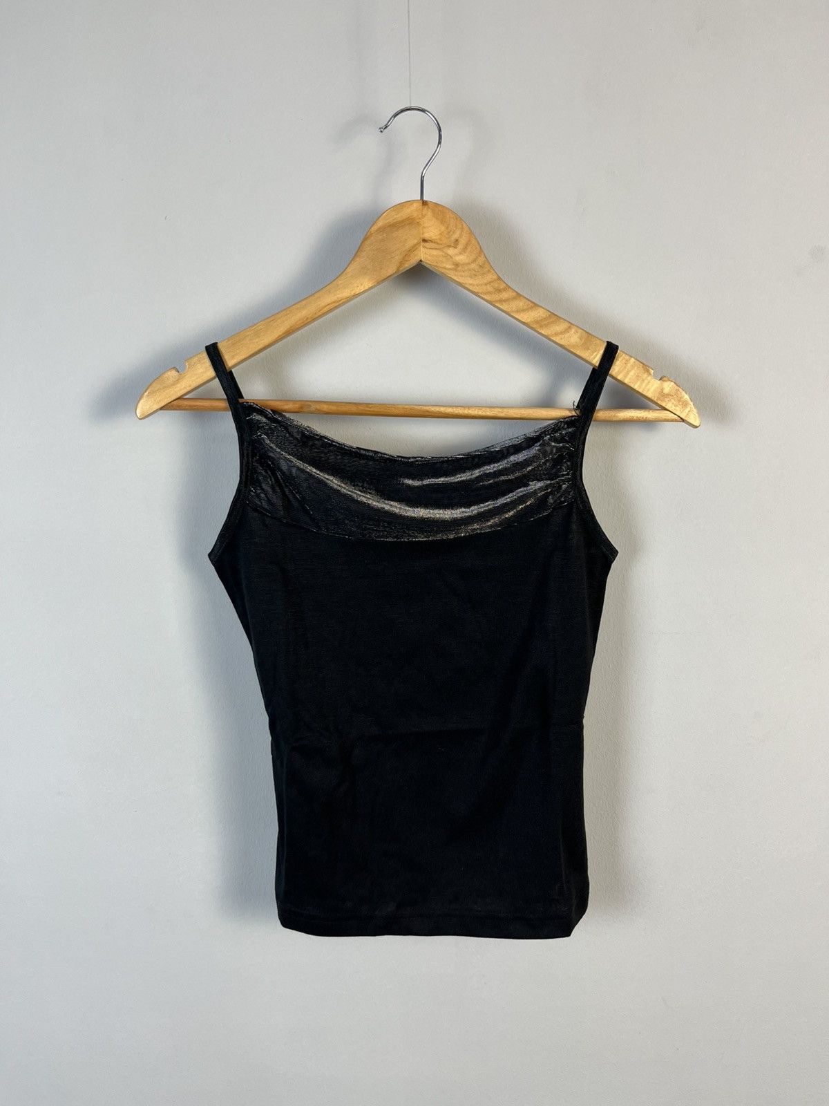Versace Jeans Couture × Vintage Versace Jeans Couture Y2K Vintage Cropped Tank Top Size S / US 4 / IT 40 - 1 Thumbnail