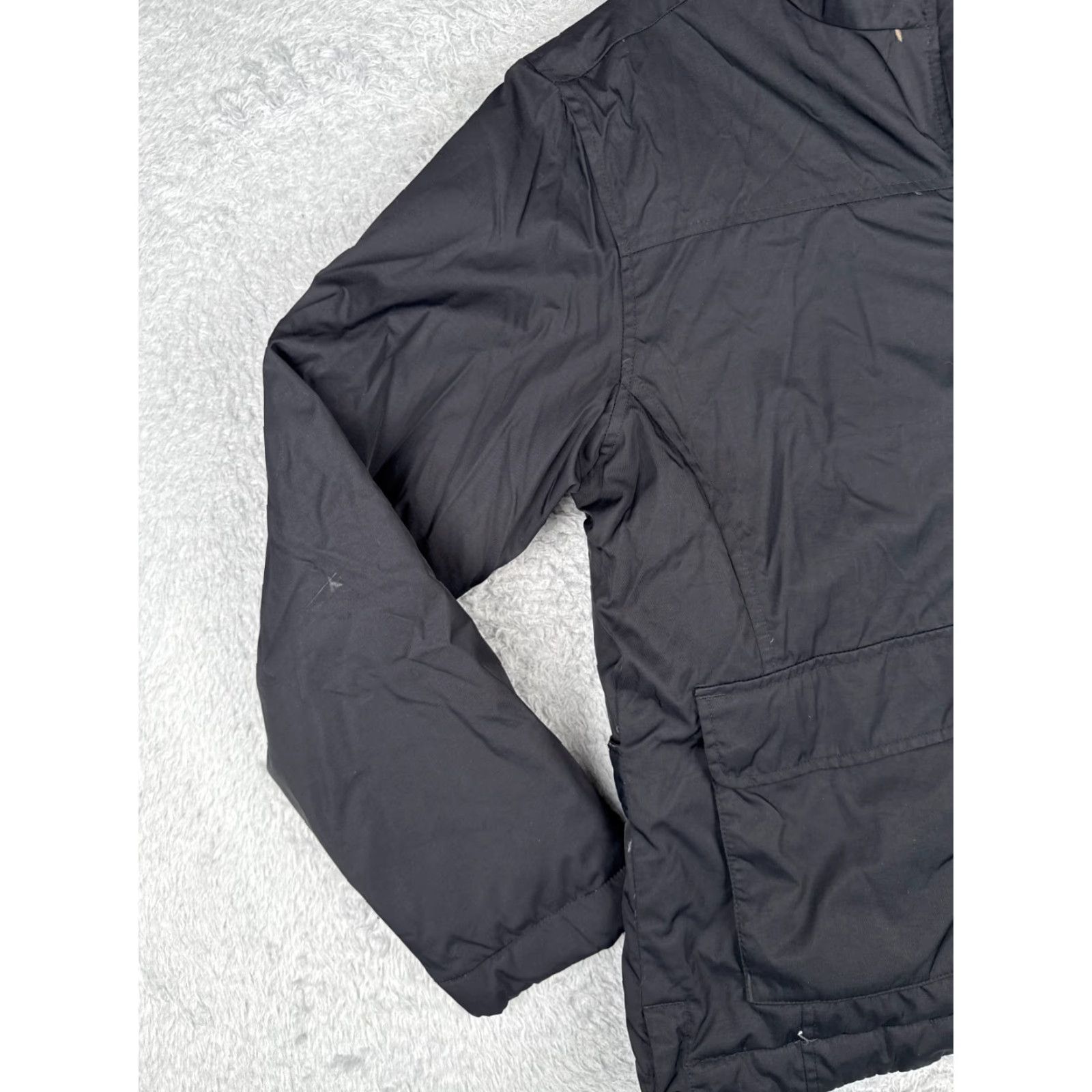 Vintage VINTAGE Columbia Jacket Women L Black Full Zip Nylon Shell Goosedown Feather Size L / US 10 / IT 46 - 3 Thumbnail