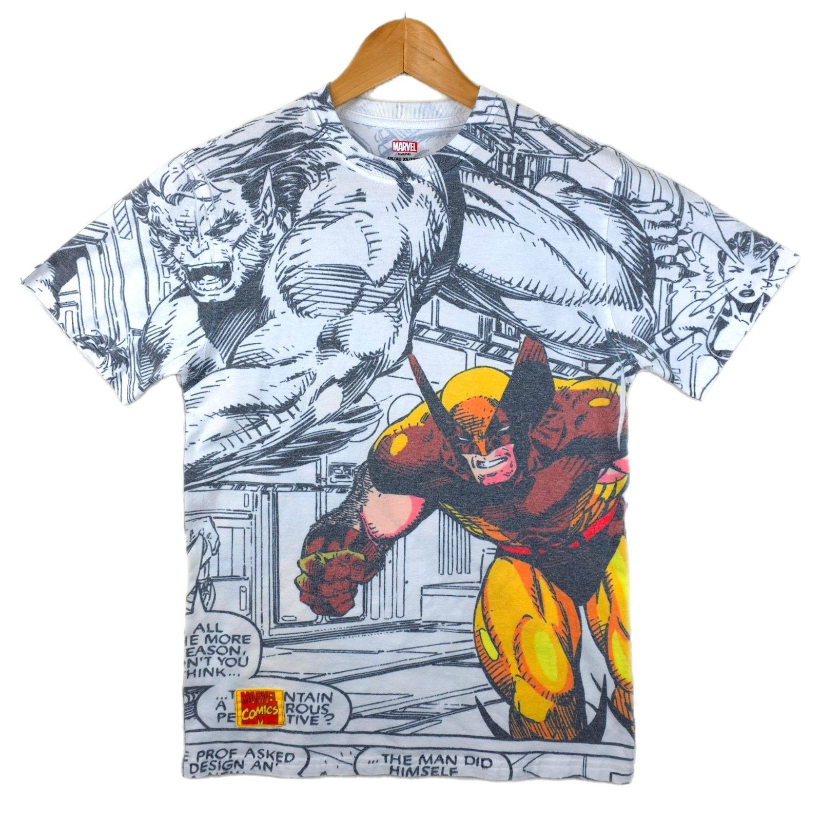 Marvel Comics Marvel Comics X-Men Wolverine Mens Shirt Size XS AOP Vtg Size US XS / EU 42 / 0 - 1 Thumbnail