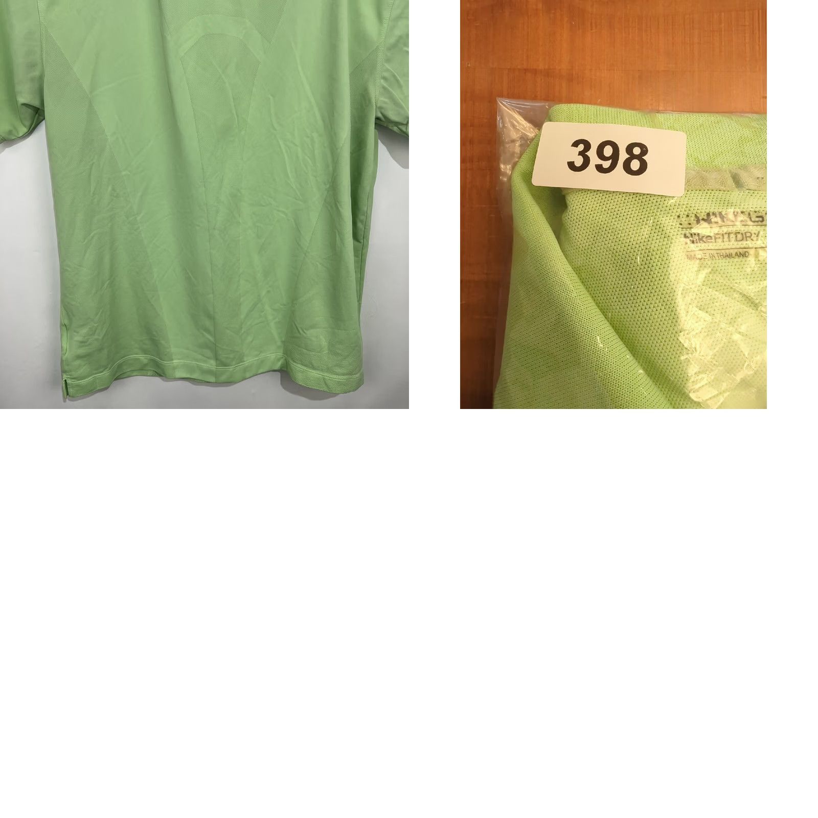 Nike Nike Golf Polo Shirt Short Sleeve Green XL Men Regular Dri-Fit Moisture Wicking Breathable Size US XL / EU 56 / 4 - 9 Thumbnail