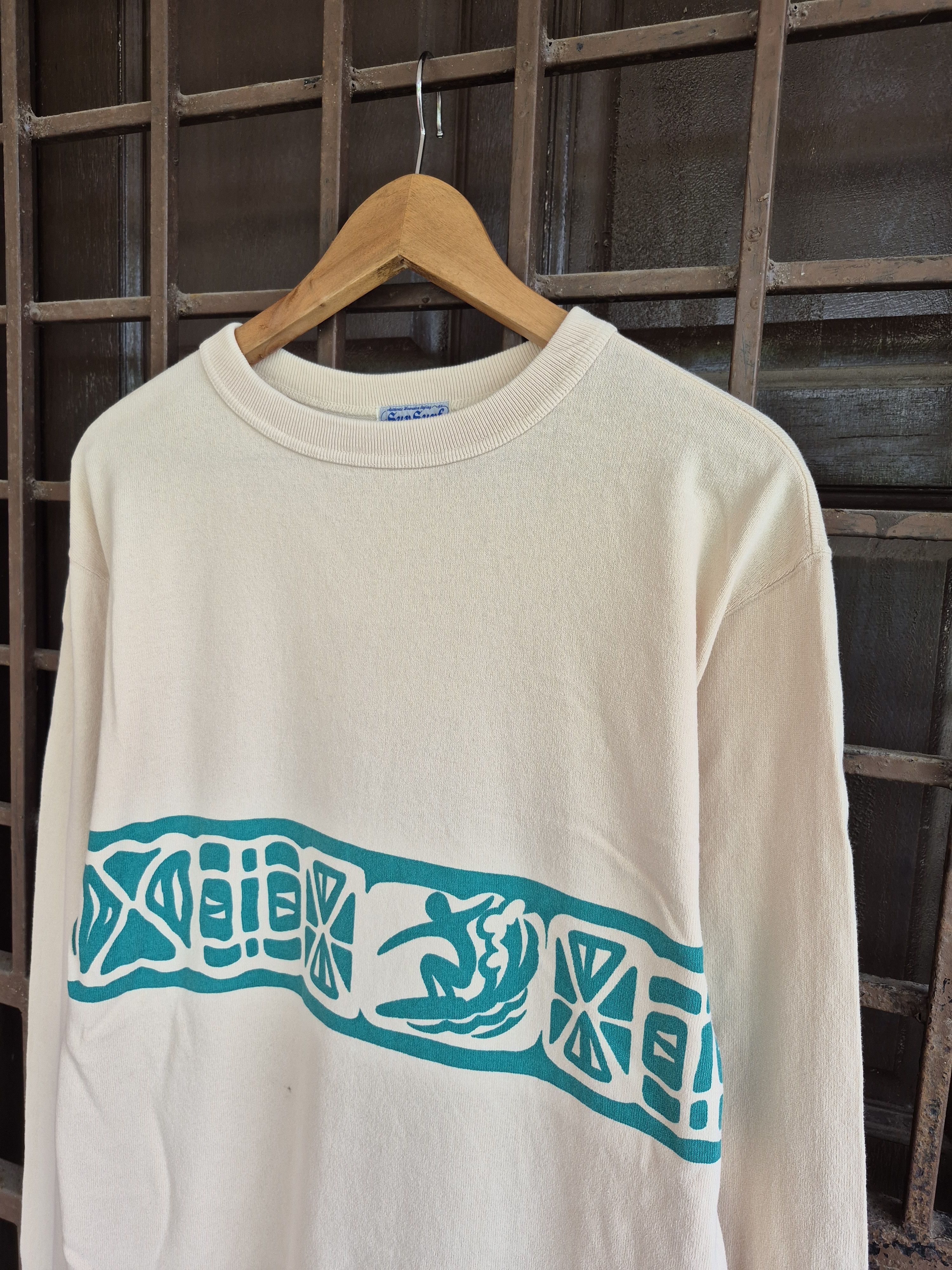 Sun Surf 🔥Vintage 90s Sun Surf Hawaii Sweatshirt Size US L / EU 52-54 / 3 - 2 Thumbnail