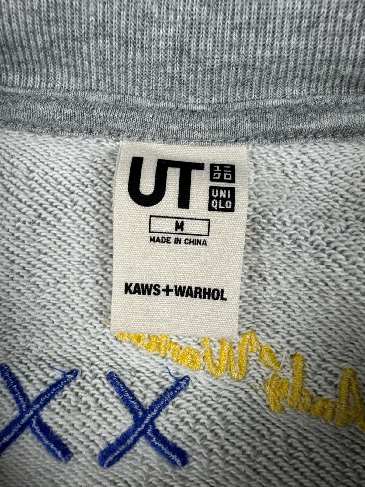Andy Warhol × Kaws × Uniqlo Uniqlo x Kaws x Andy Warhol graphic crewneck sweatshirt boxy Size US M / EU 48-50 / 2 - 13 Thumbnail