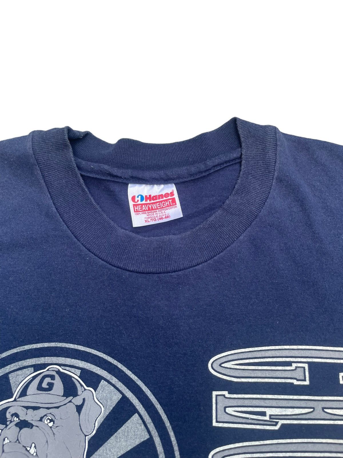 Hanes Vintage Georgetown University Tshirt Size US XL / EU 56 / 4 - 4 Thumbnail