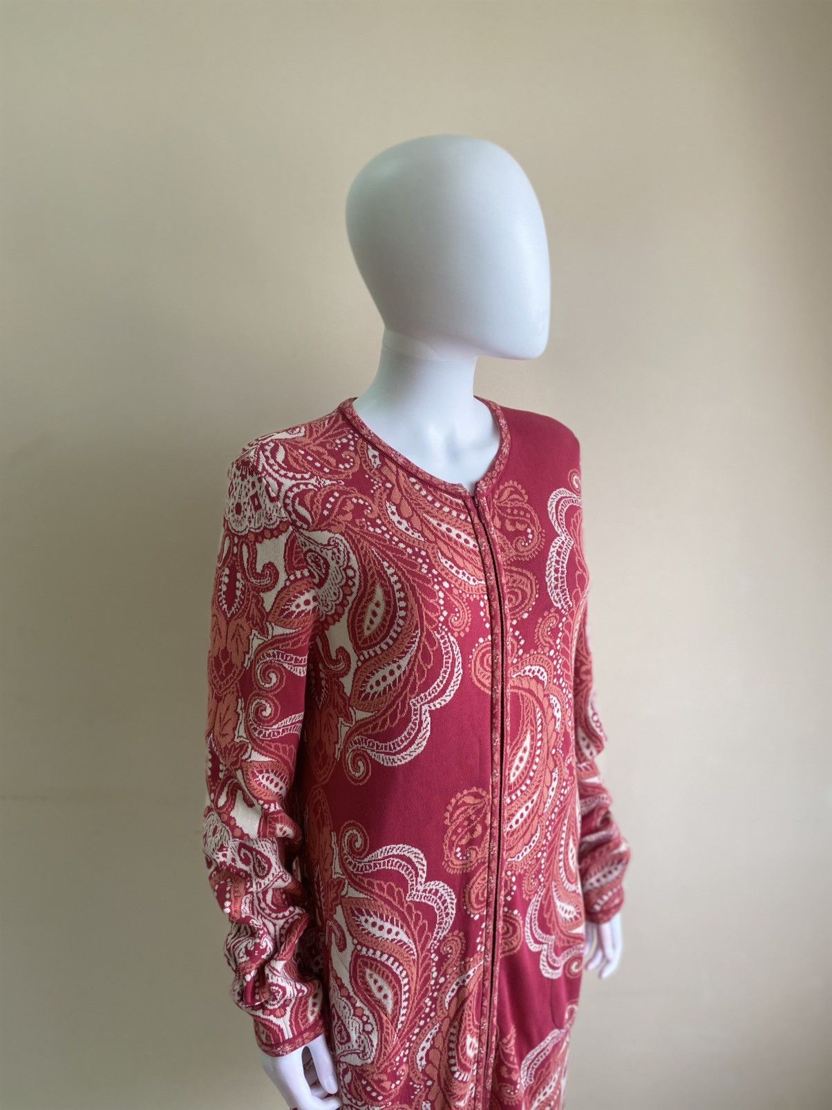 Other IVKO Women’s Floral Multicolor Zip Up Cardigan Size XL Size XL / US 12-14 / IT 48-50 - 3 Thumbnail