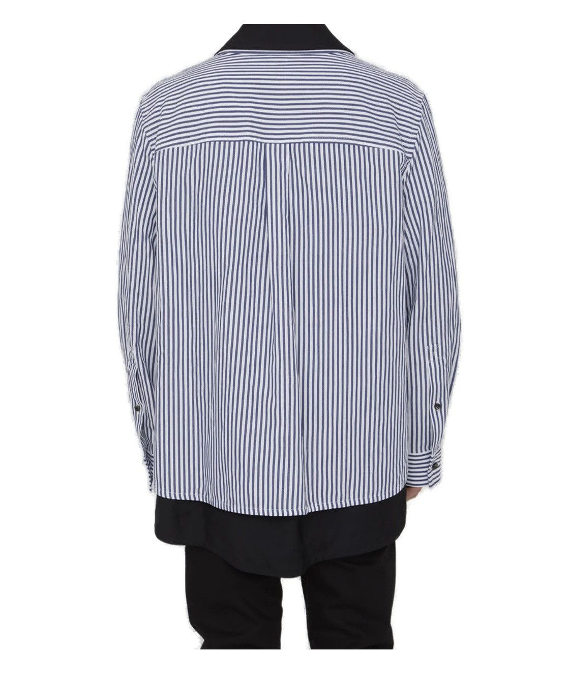 Bottega Veneta Double Layered Striped Shirt Size US XL / EU 56 / 4 - 8 Thumbnail