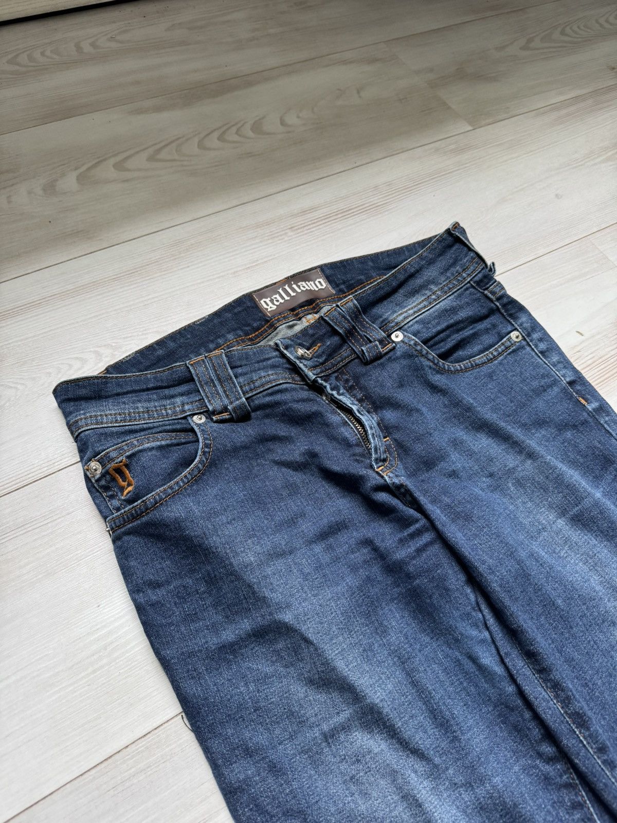 John Galliano John Galliano slim Jeans Italy Hedi slimane style Size US 29 - 6 Thumbnail