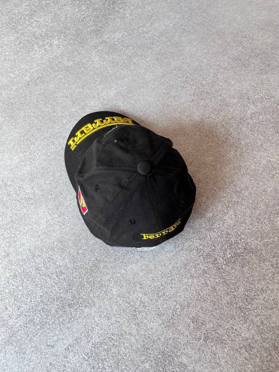 Ferrari × Vintage Vintage Ferarri Embroidery F-1 Racing Cap OS Size ONE SIZE - 4 Thumbnail