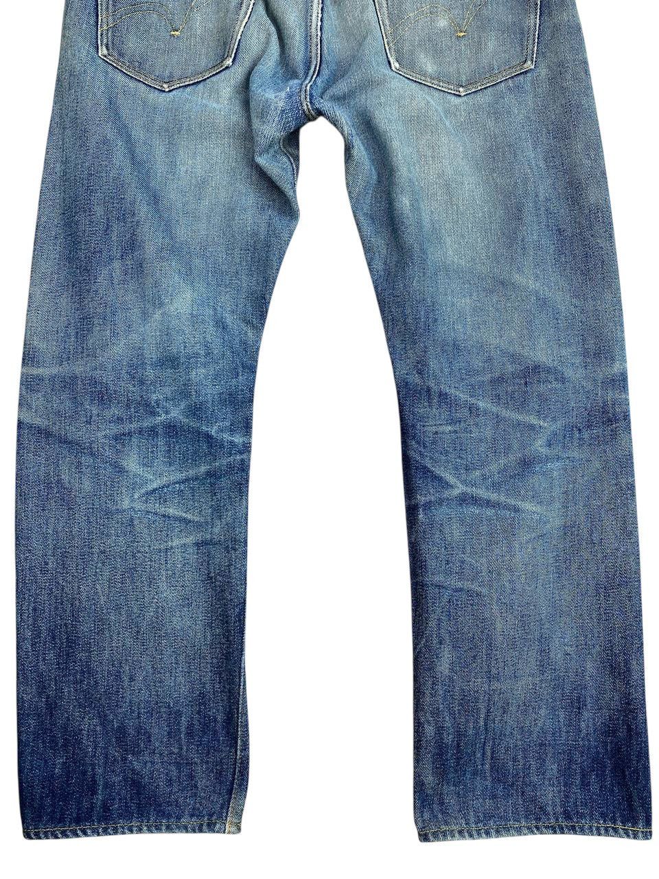 Samurai Jeans Samurai S510XX 19oz Regular Straight Thrashed Selvedge Denim Size US 36 / EU 52 - 18 Thumbnail