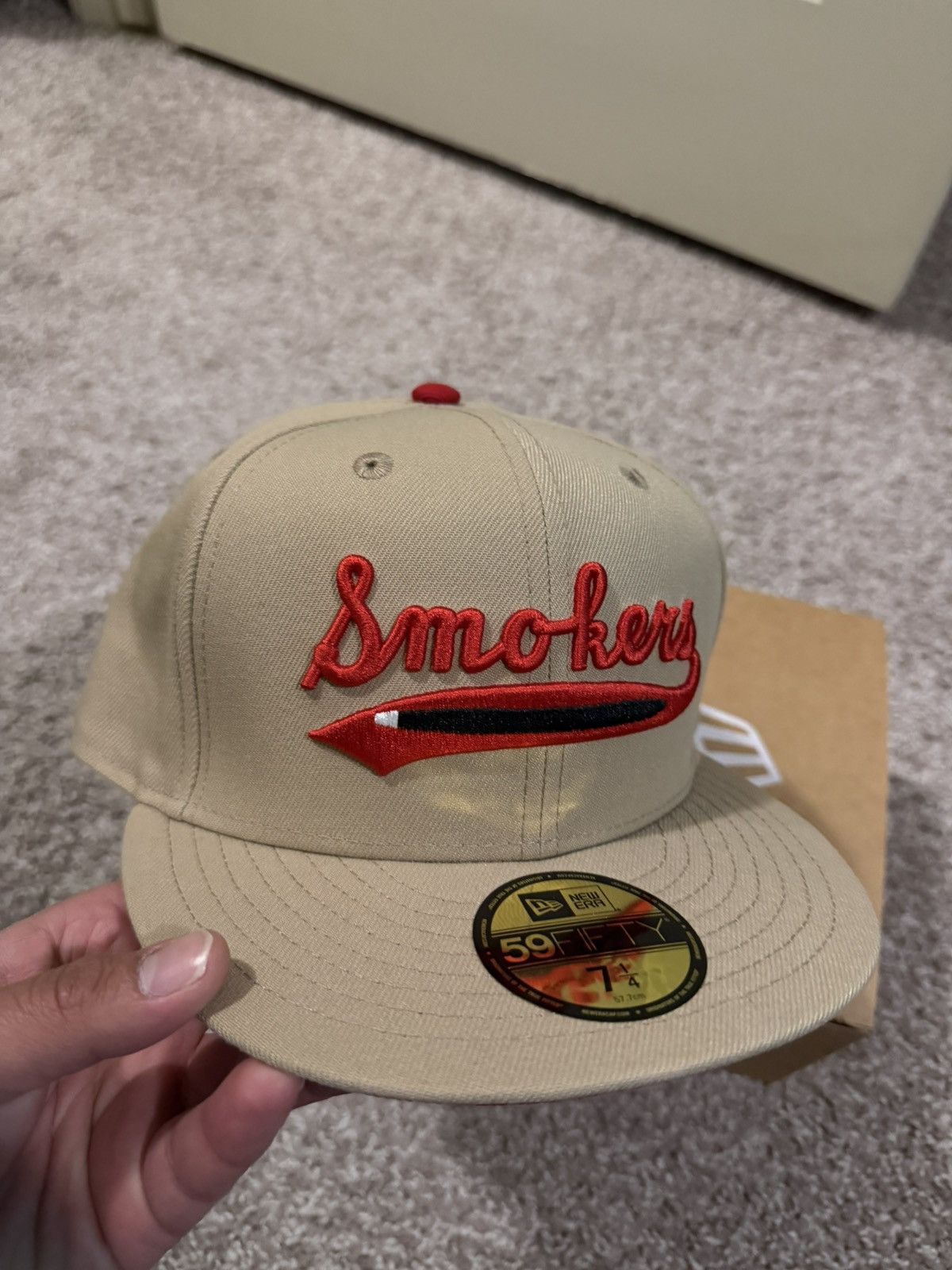 New Era 7 1/4 New Era Tampa Smokers Fitted Size ONE SIZE - 1 Thumbnail