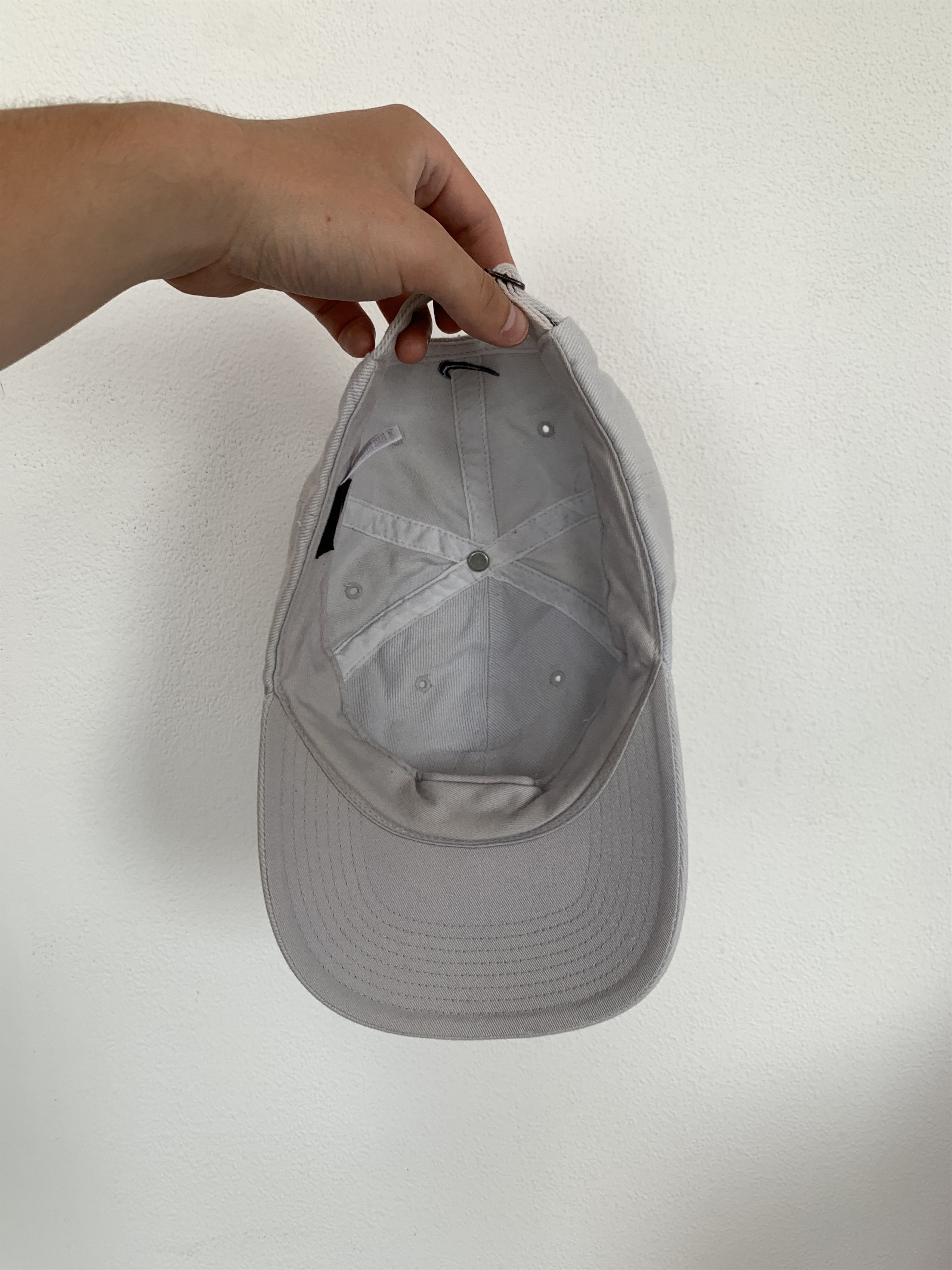 Nike Vintage Nike 90s Metal Small Swoosh Baseball Cap Hat OS Size ONE SIZE - 5 Thumbnail