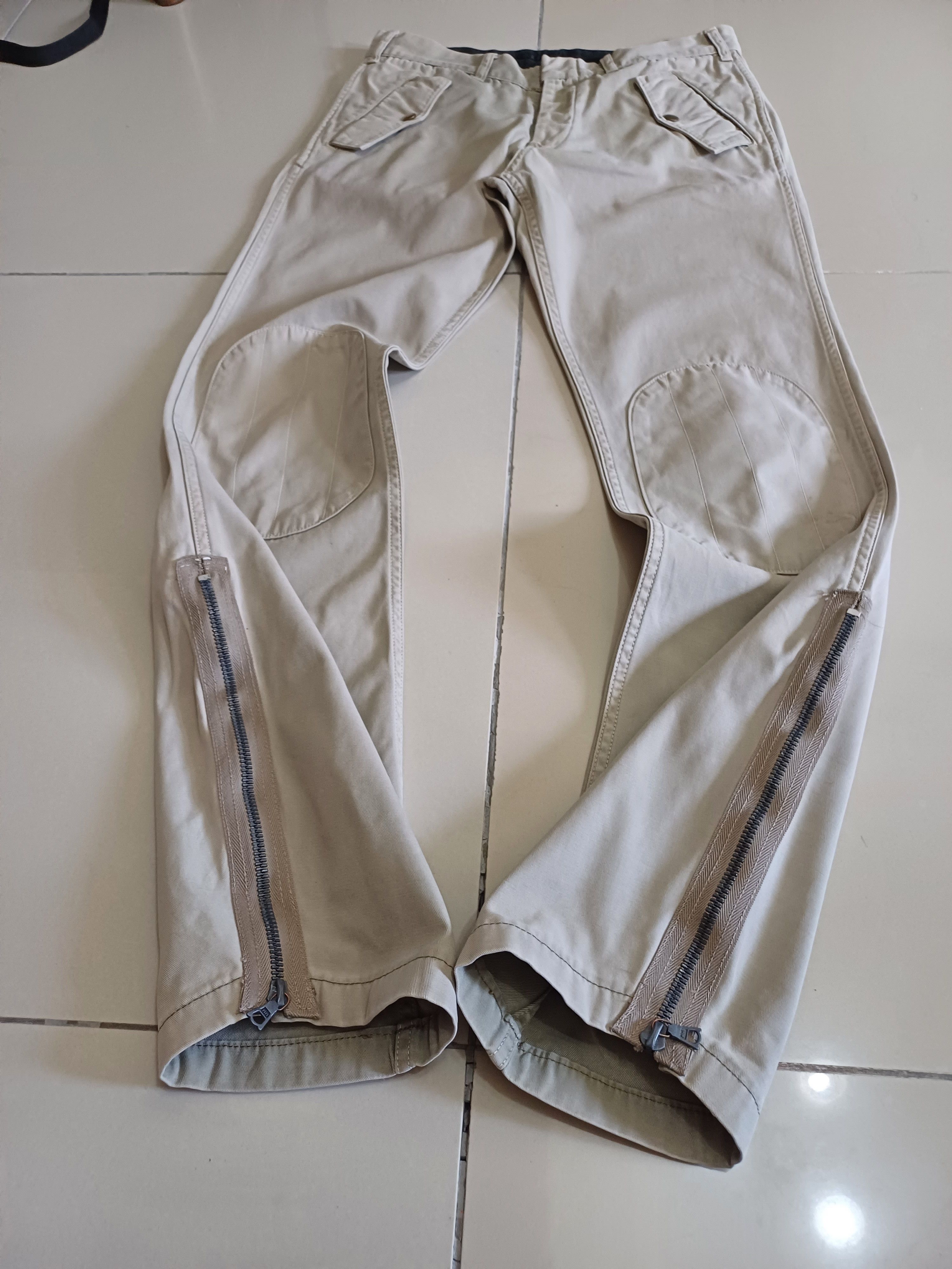 Designer Nice design PARANOID flared pants..double knee Size US 30 / EU 46 - 17 Thumbnail