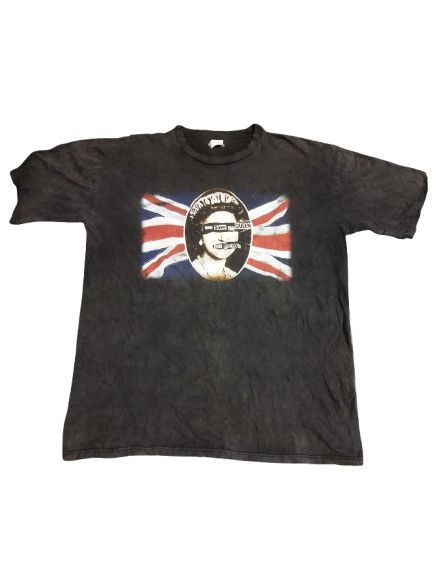 Band Tees × Vintage Vintage Sex Pistols Bootleg Tee Size US XL / EU 56 / 4 - 1 Thumbnail