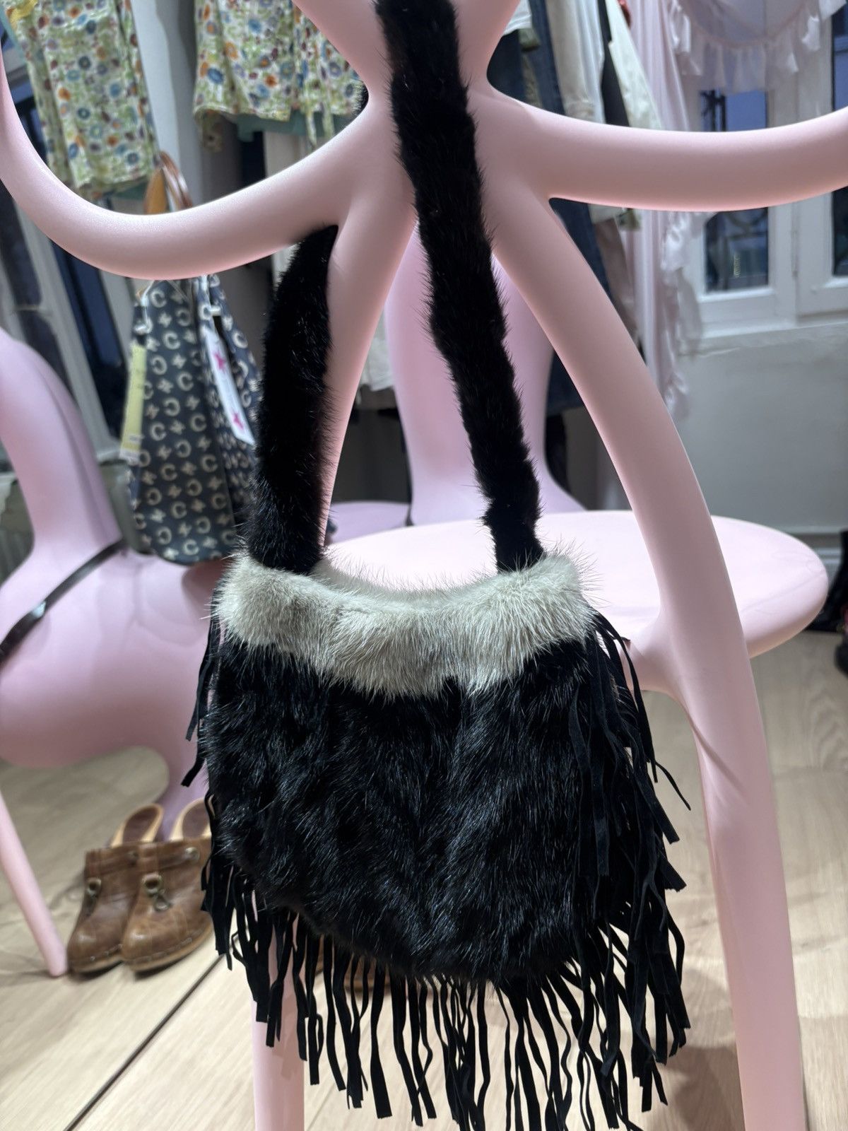 Vintage fur bag Size ONE SIZE - 9 Thumbnail