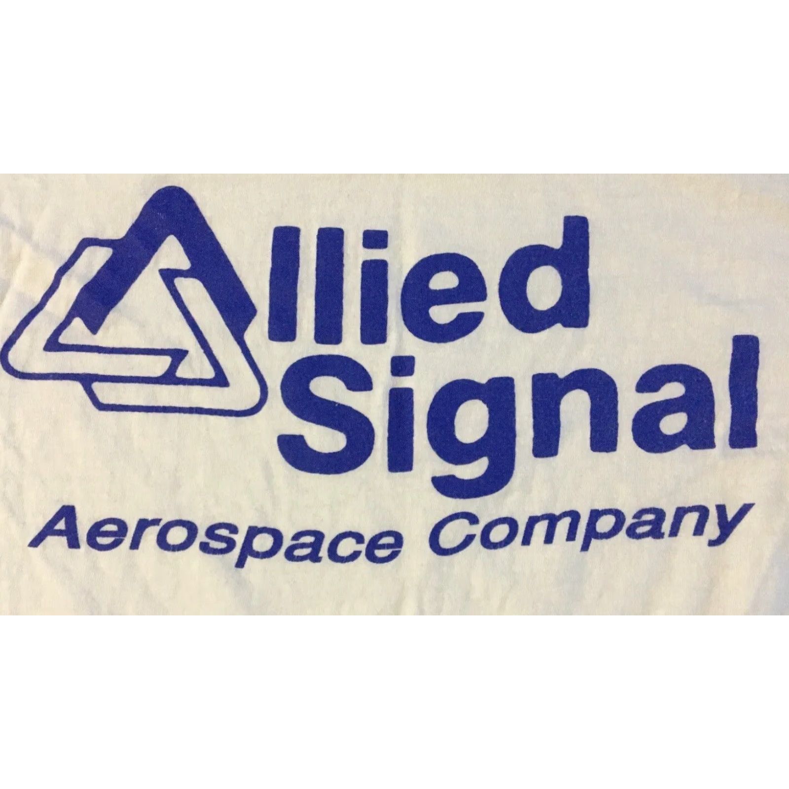 Apple VINTAGE Allied Signal Aerospace Shirt S White Cotton T-Shirt Mens 90s Grunge Vaporwave Jet Electronics California USA Motorola Verizon Verizon? Size US S / EU 44-46 / 1 - 3 Thumbnail