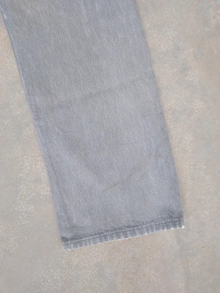 Levi's 80s Vintage Levi's 501 Made In USA Jeans Grey 33x30 Size US 33 - 6 Thumbnail