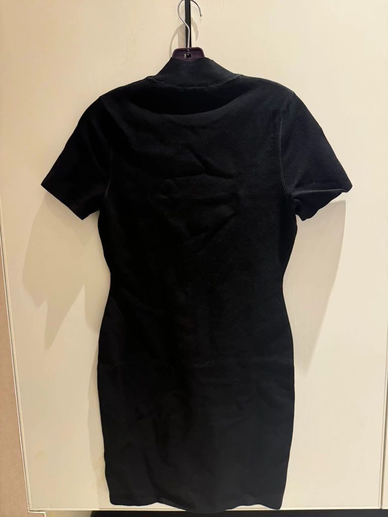 Alexander Wang Alexander Wang Knit Short Sleeve Dress- Size L / US 10 / IT 46 - 2 Thumbnail